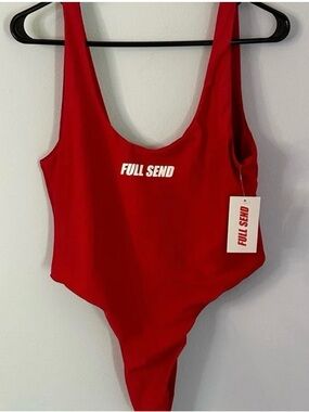 NELK BOYS FULL SEND one-piece swimsuit